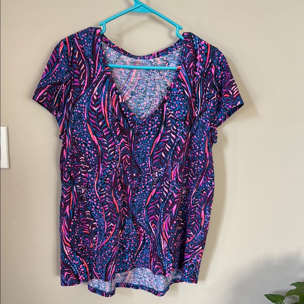 Lilly Pulitzer Etta top size L